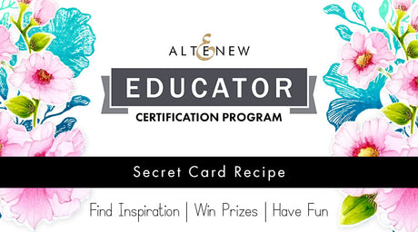 Altenew Educators’ "Secret Card Recipe" Blog Hop and Linky Party + Giveaway