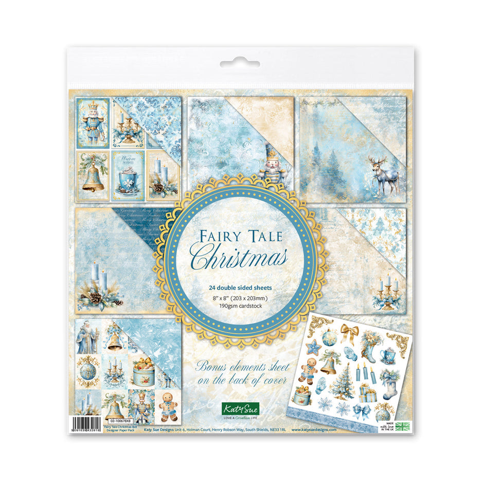 Katy Sue Fairy Tale Christmas 8x8 Designer Premium Paper Pack