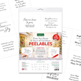 Katy Sue Designs From Our House To Yours at Christmas Peelables, 48 Stickers