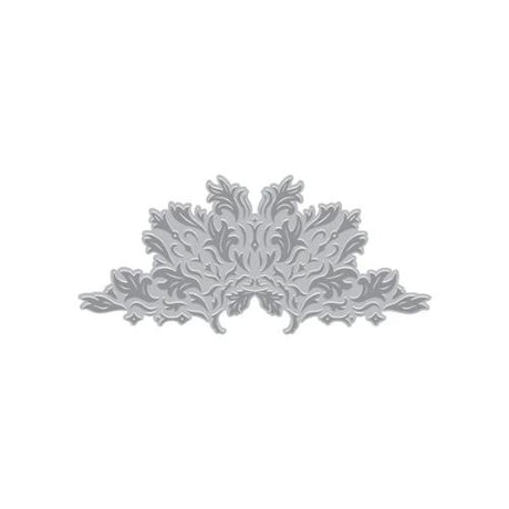 Hero Arts Lavish Flourish BetterPress + Foil Plate from the Lovely Letterpress Collection