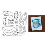 Hero Arts Coffee or Tea Stamp & Cut