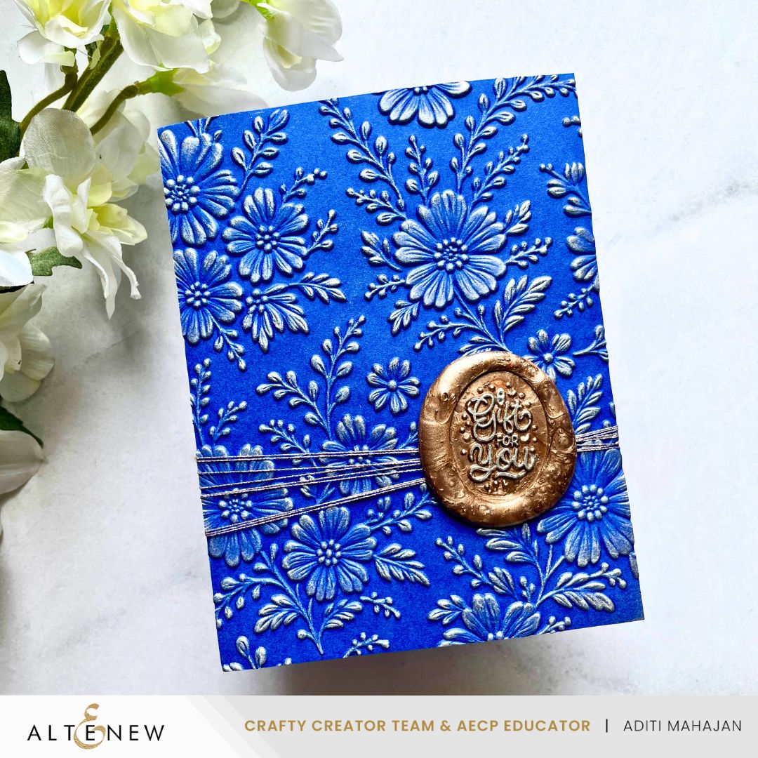 Altenew Piped Floral Lace 3D Embossing Folder