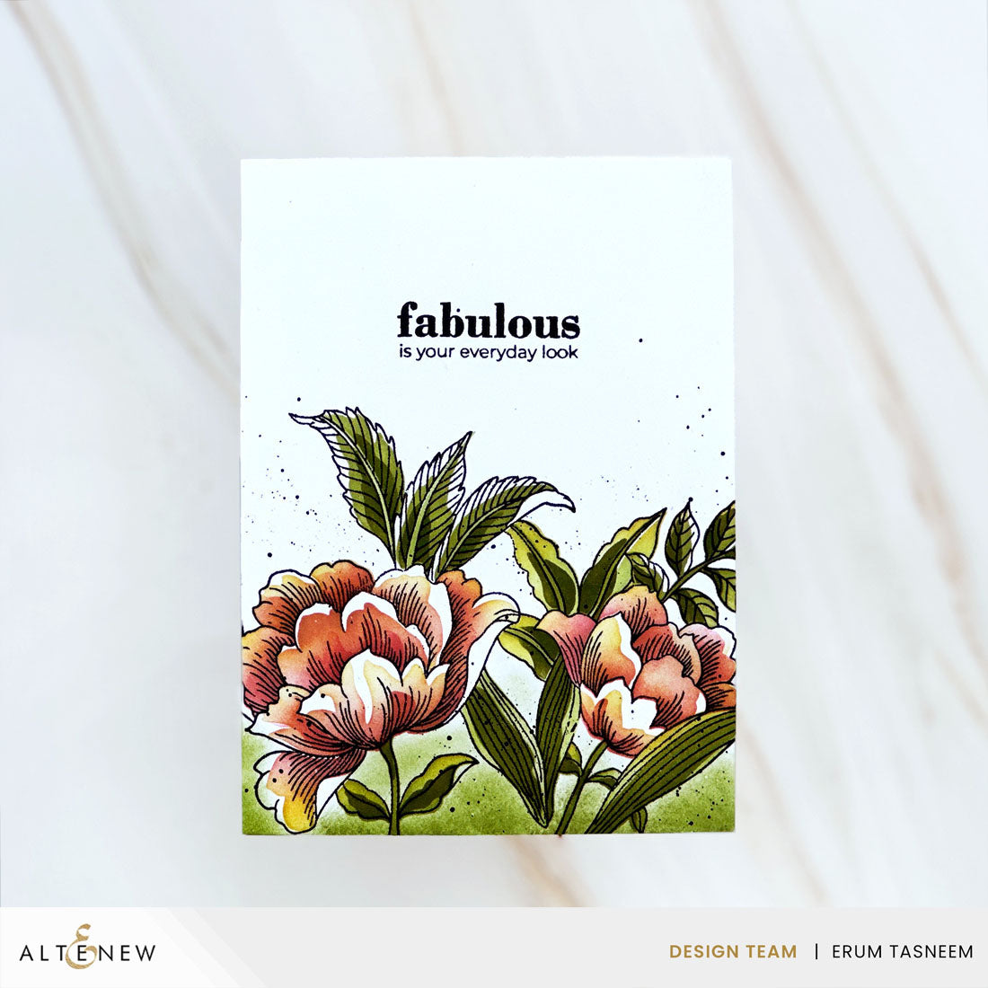 Altenew Build-A-Garden: Posh Petals