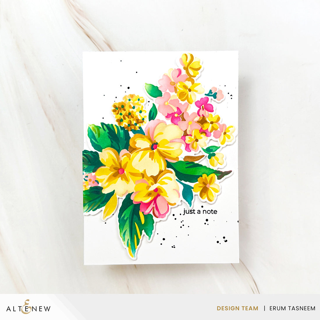 Altenew Build-A-Garden: Softly Sketched Blooms - ALT11507BN