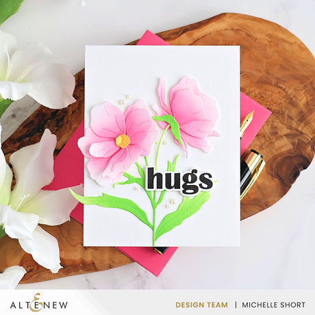 Altenew Craft-A-Flower: Butterfly Ranunculus Layering Die Set