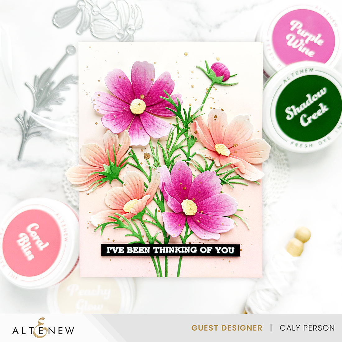 Altenew Craft-A-Flower: Garden Cosmos Layering Die Set