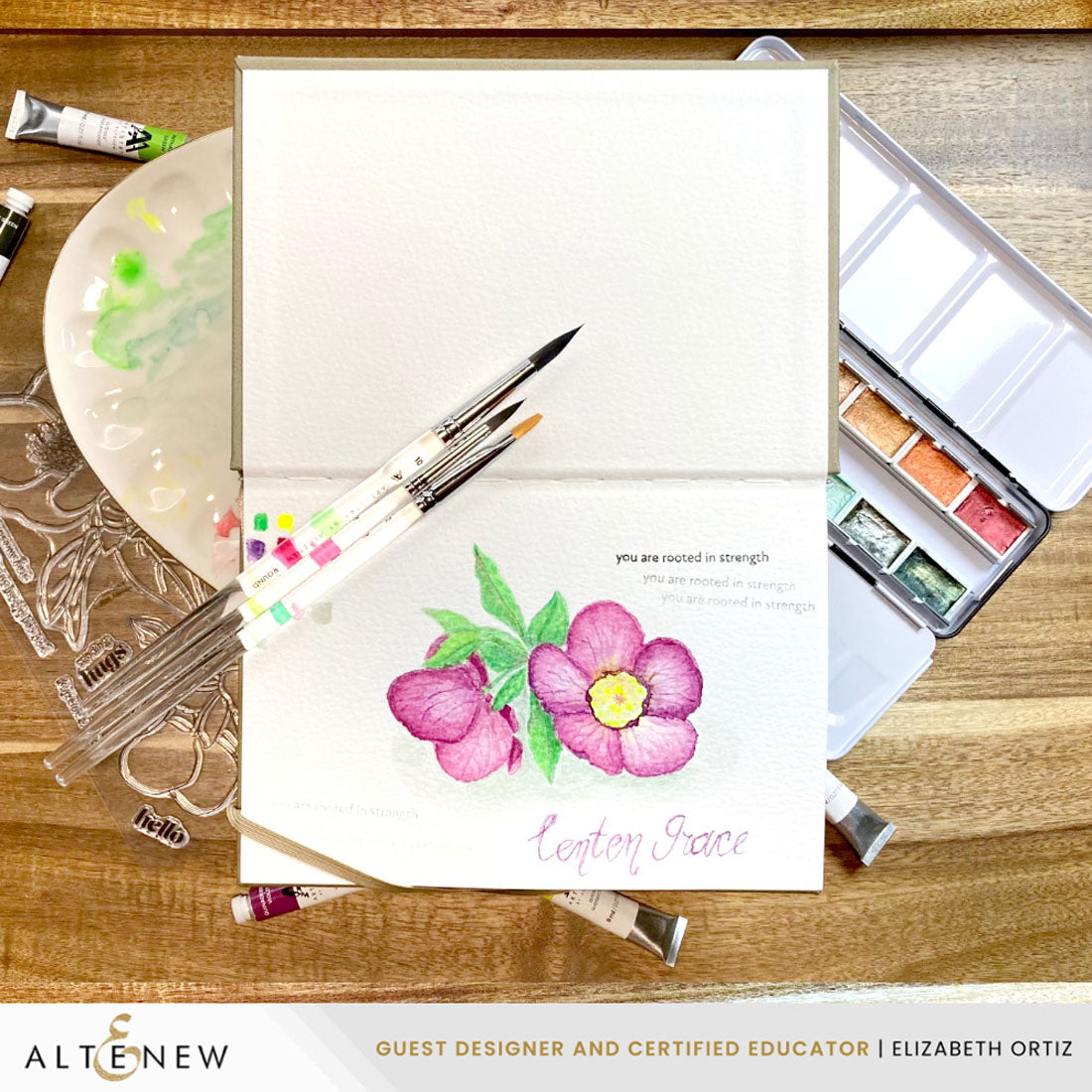 Altenew Artists’ Watercolor Foundation Brush Set