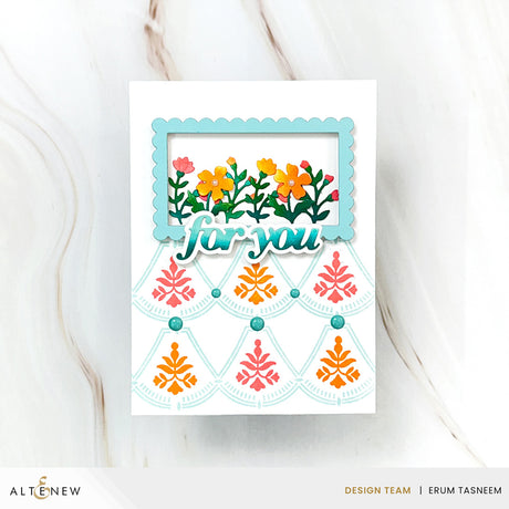 Altenew Mini Delight: Simply For You Stamp & Layering Die Set - ALT11647BN