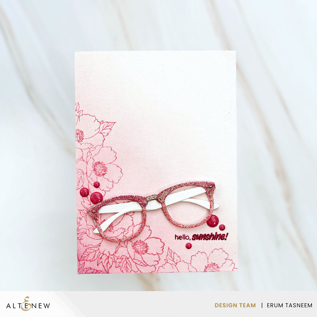 Altenew Mini Delight: Stylish Shades Stamp & Die Set