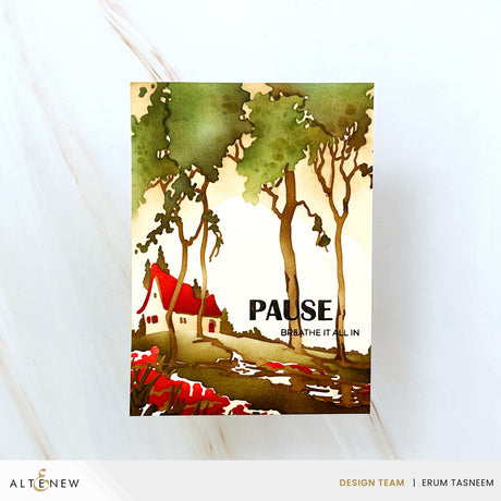 Altenew Stencil Art: Where Nature Meets Home Layering Stencil Set (6 in 1)