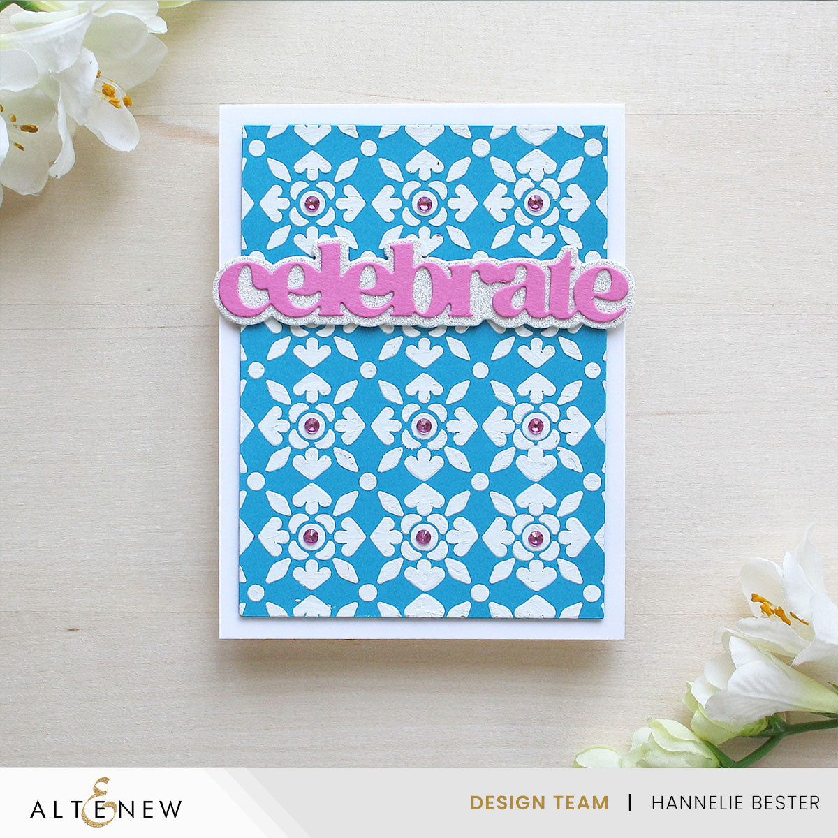 Altenew Serene Lattice Stencil