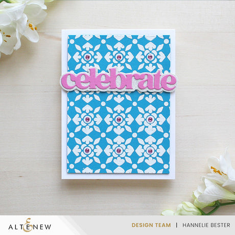 Altenew Serene Lattice Stencil