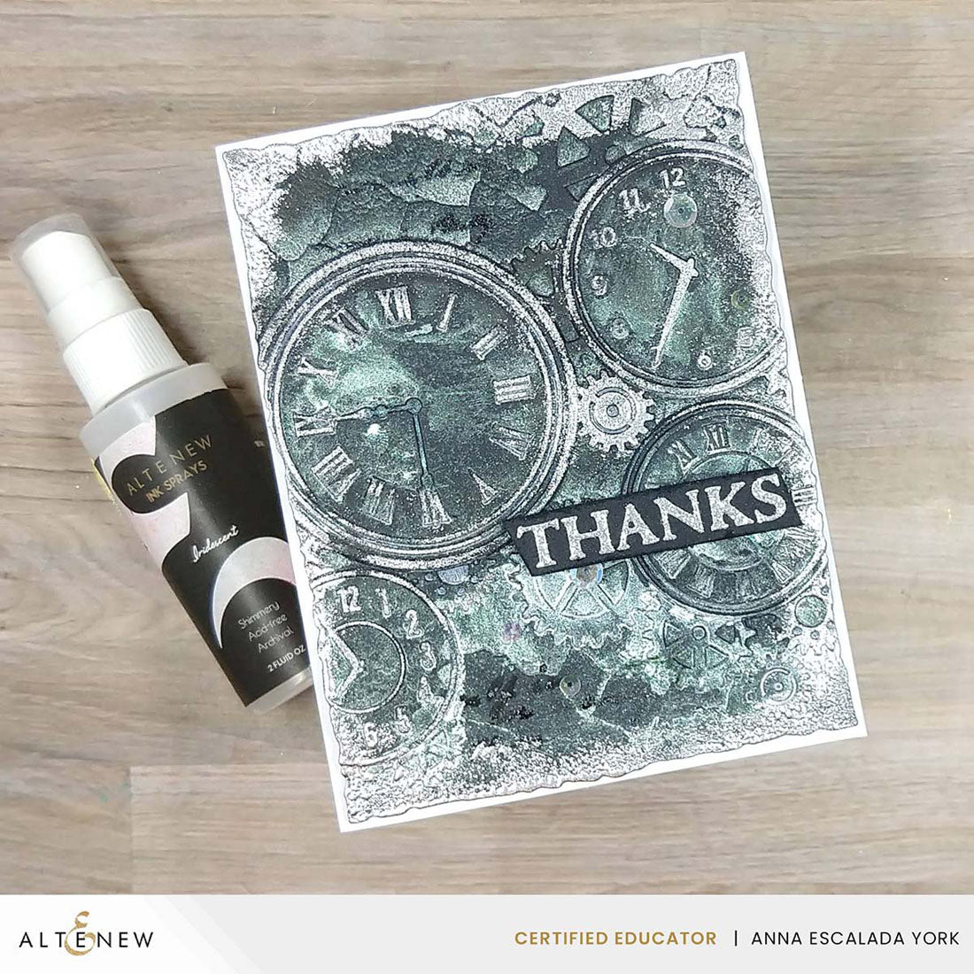 Altenew Traces of Yesterday 3D Embossing Folder