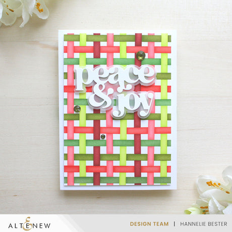 Altenew Woven Ribbon Builder Stencil Set (3 in 1)