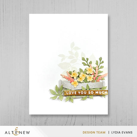 Altenew Mini Delight: Gardener's Corner Stamp & Die Set