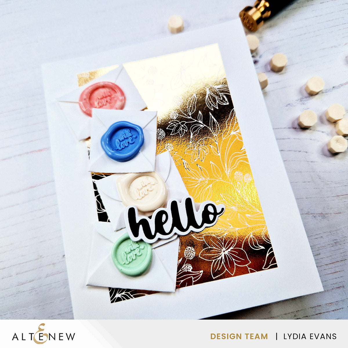 Altenew Mini With Love Wax Seal Stamp