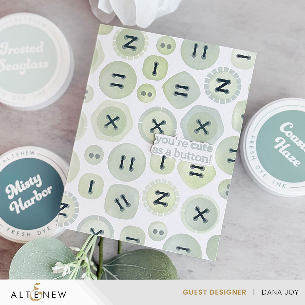 Altenew Coastal Mist Fresh Dye Ink Bundle – Complete