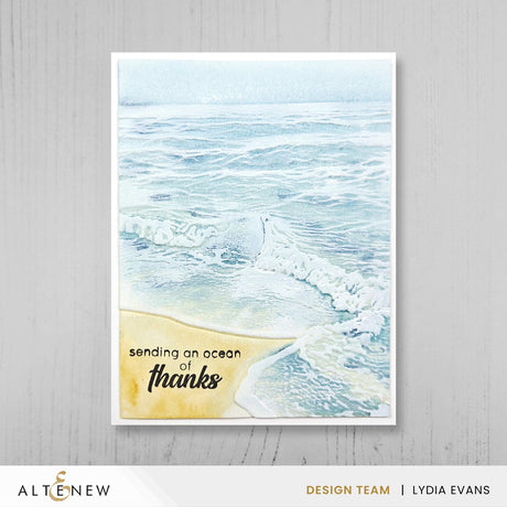 Altenew Whispering Waves 3D Embossing Folder