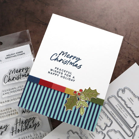 Concord & 9th KW XL Basic Stripes Background Stamp (6 x 8)