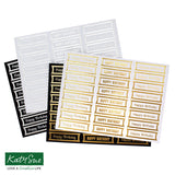 Katy Sue Foiled Birthday Straight Banners Selection, Pack of 4