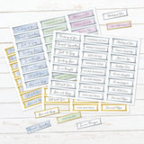 Katy Sue Foiled Thinking of You Straight Banners Selection, 96 Sentiments - 12-CDS16TH