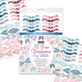 Katy Sue 3D Bow Creations - Icy Winter, 60 Double Sided Bows