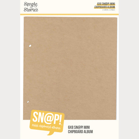 Simple Stories SN@P! - Mini Chipboard Album - 6x8 - 13328