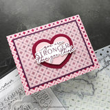 Concord & 9th KW Written Words 2 Stamp Set & Dies (4 x 6)
