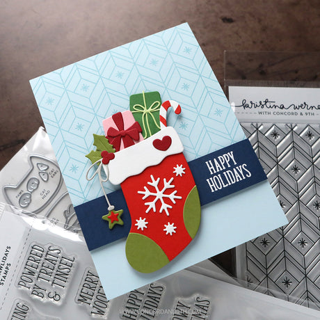 Concord & 9th KW Happy Pawlidays Stamp Set (6 x 8) & Die Bundle