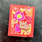 Concord & 9th KW Retro Flowers Stencil Pack (6 qty; 6 x 9)