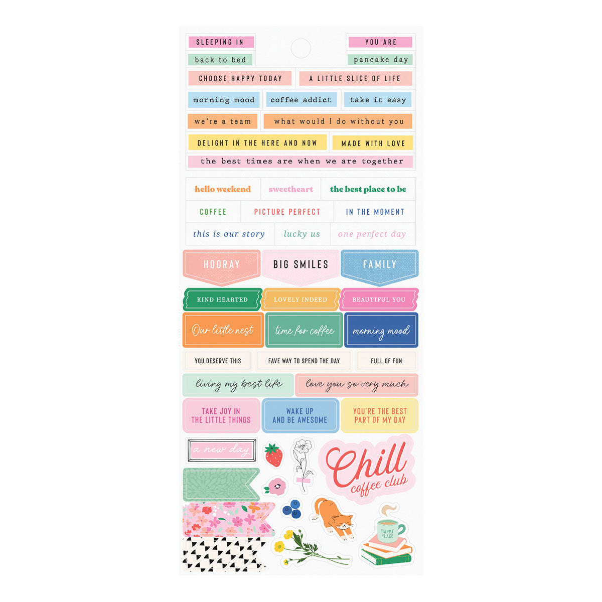 Spellbinders Rosie’s Studio Breakfast in Bed – Sticker Book