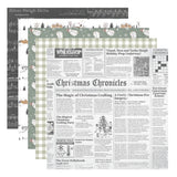 Rosie's Studio Sleigh Bells Ring 6 x 6" Designer Paper Pad