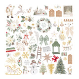 Rosie's Studio Sleigh Bells Ring Cardstock Diecut Ephemera