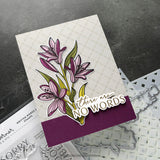 Concord & 9th KW Written Words 2 Stamp Set & Dies (4 x 6)