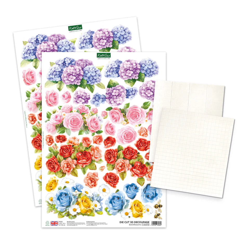 Katy Sue Designs Teacup Bouquet Card Making Kit