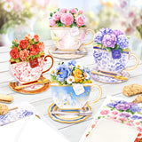 Katy Sue Designs Teacup Bouquet Card Making Kit