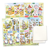 Katy Sue The Garden Gnomes Card Making Kit
