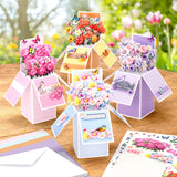 Katy Sue Designs Blooming Box Bouquets Pop Up Card Making Kit