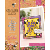 Crafters Companion Nature's Garden Honeysuckle Metal Die Wild Flower Honeycomb