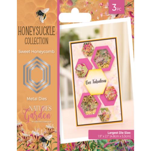 Crafters Companion Nature's Garden Honeysuckle Metal Die Sweet Honeycomb