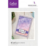 Crafter's Companion Duet ColourBloom 3D Embossing Folder Swirling Waves (CC-3D-EF4-SWWA)