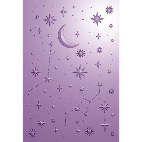 Crafter's Companion Duet ColourBloom 3D Embossing Folder Celestial (CC-3D-EF4-CELE)