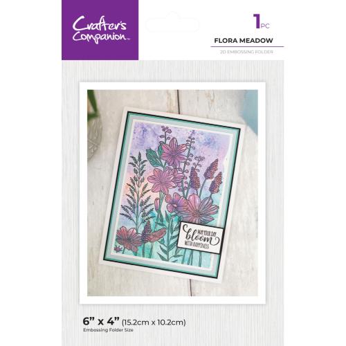 Crafter's Companion Duet ColourBloom 3D Embossing Folder Flora Meadow (CC-EF4-FLOM)