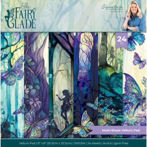 Crafter's Companion Fairy Glade 8x8 Inch Vellum Pad (SS-FG-VELPAD8)