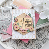 Pinkfresh Studio Floral Tale die/Stencil Bundle