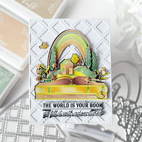 Pinkfresh Studio Nature's Narrative die & Stencil Bundle