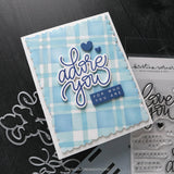 Concord & 9th KW Plaid Perfection Stencil Pack (6 qty; 6 x 9)