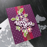 Concord & 9th KW Daphne's Flowers Inlay Dies