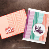 Concord & 9th KW Easy Repeat Herringbone Background Stamp (6 x 6)