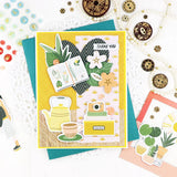 Spellbinders Indoor Garden - Quick & Easy Card Kit of the Month Club